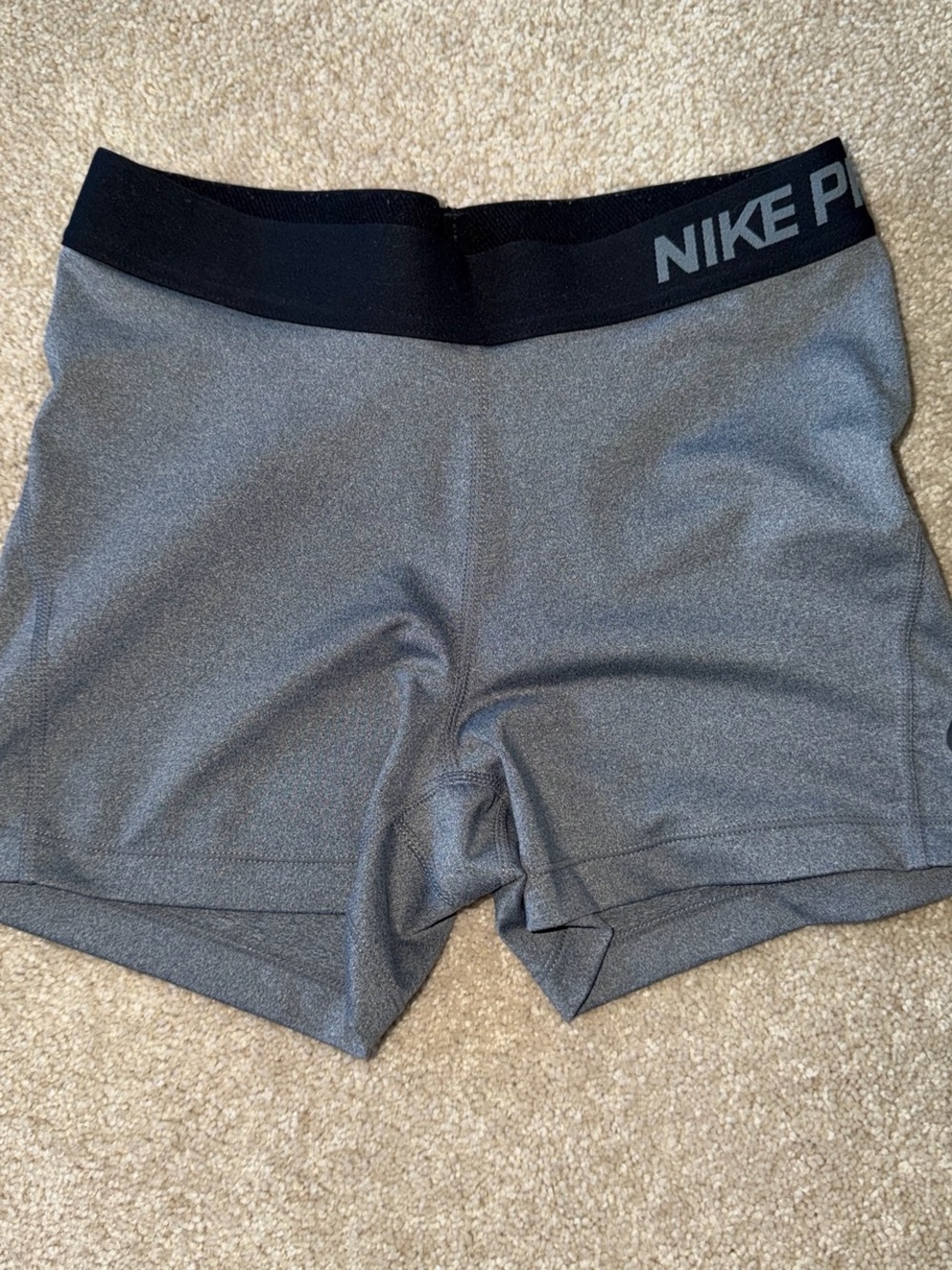 Nike Pro Women's Gray Performance Shorts